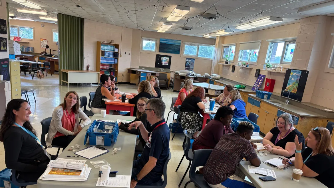 Deeper and Deeper: Discovering Rocks and Minerals instructional development workshop for elementary teachers.