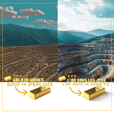  l'or dans leas jeux vs l'or dans la vraie vie Gold in Games vs. Gold in Real Life